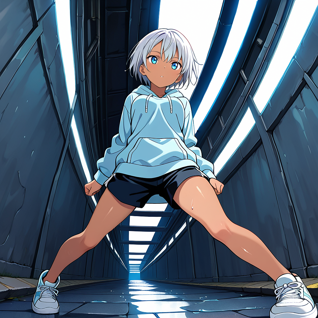 extreme perspectiveで生成した例