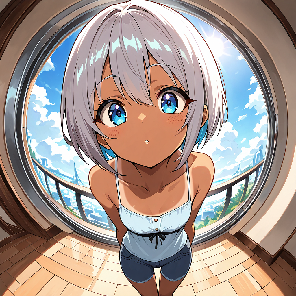 fisheye lensの例