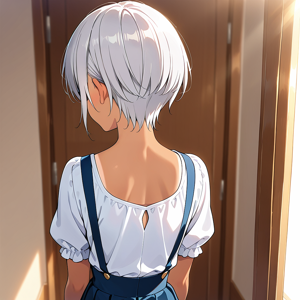 from behindで生成した例