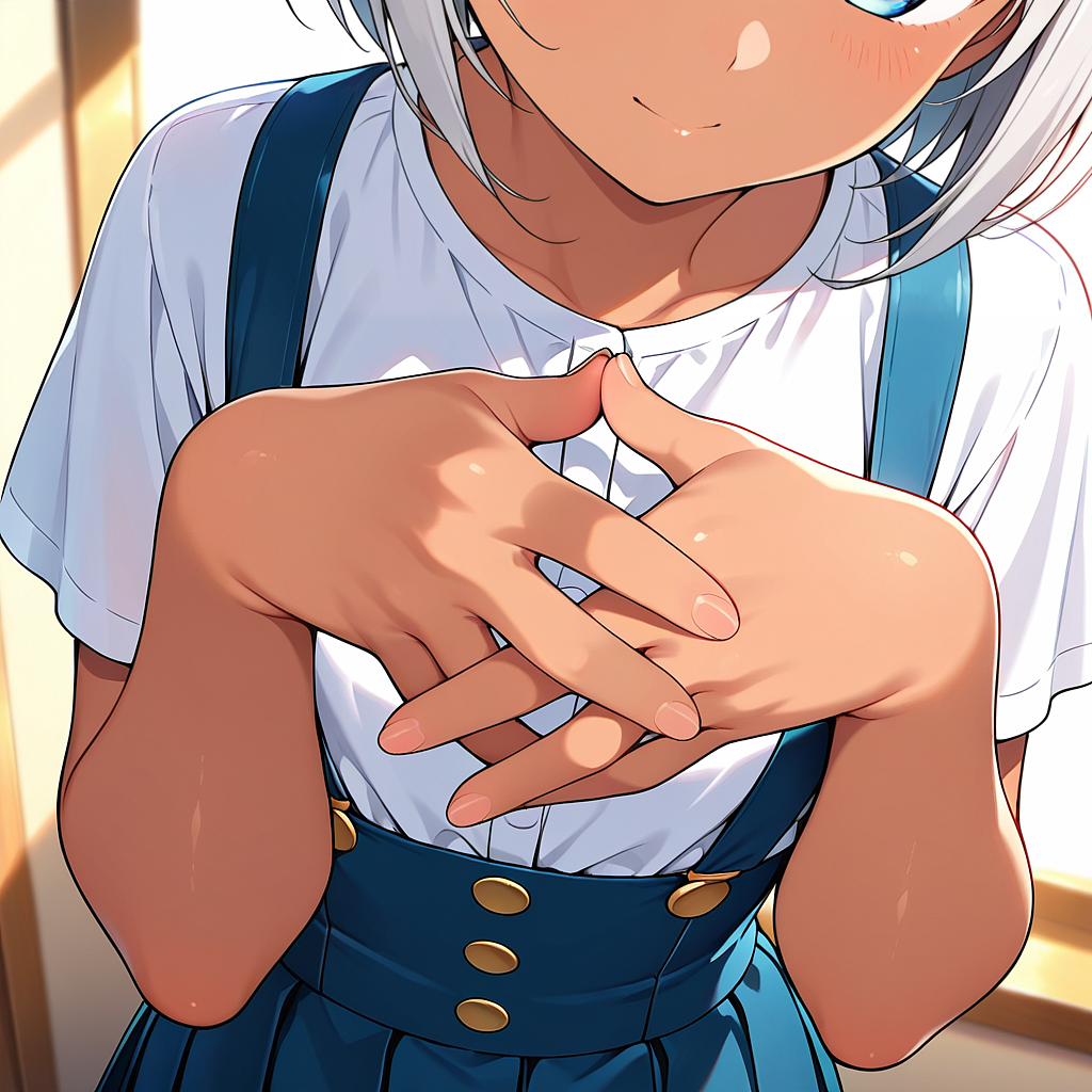 hand focusで生成した例