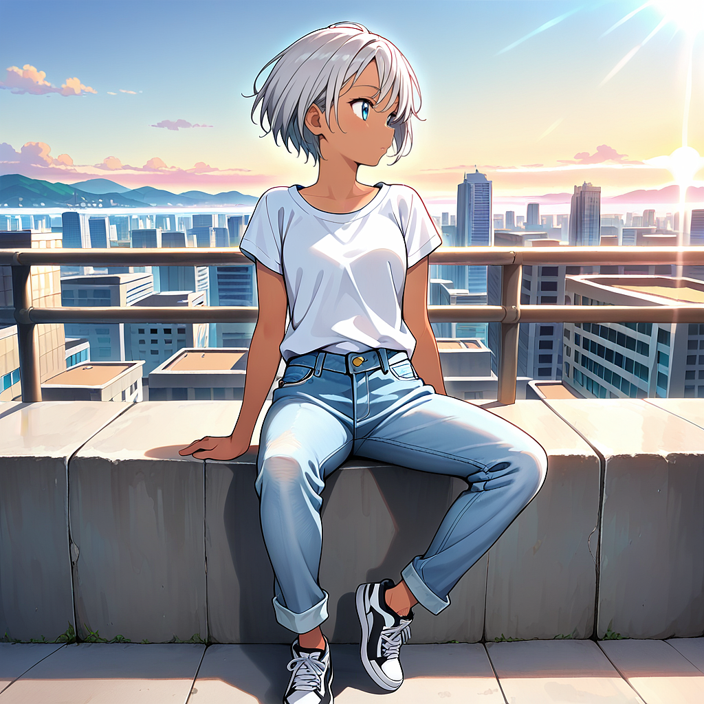 looking awayで生成した例