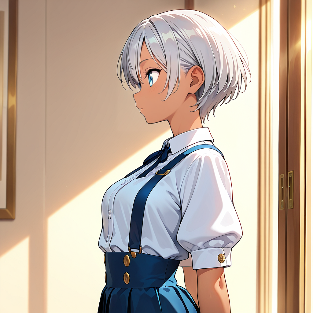 side profileで生成した例