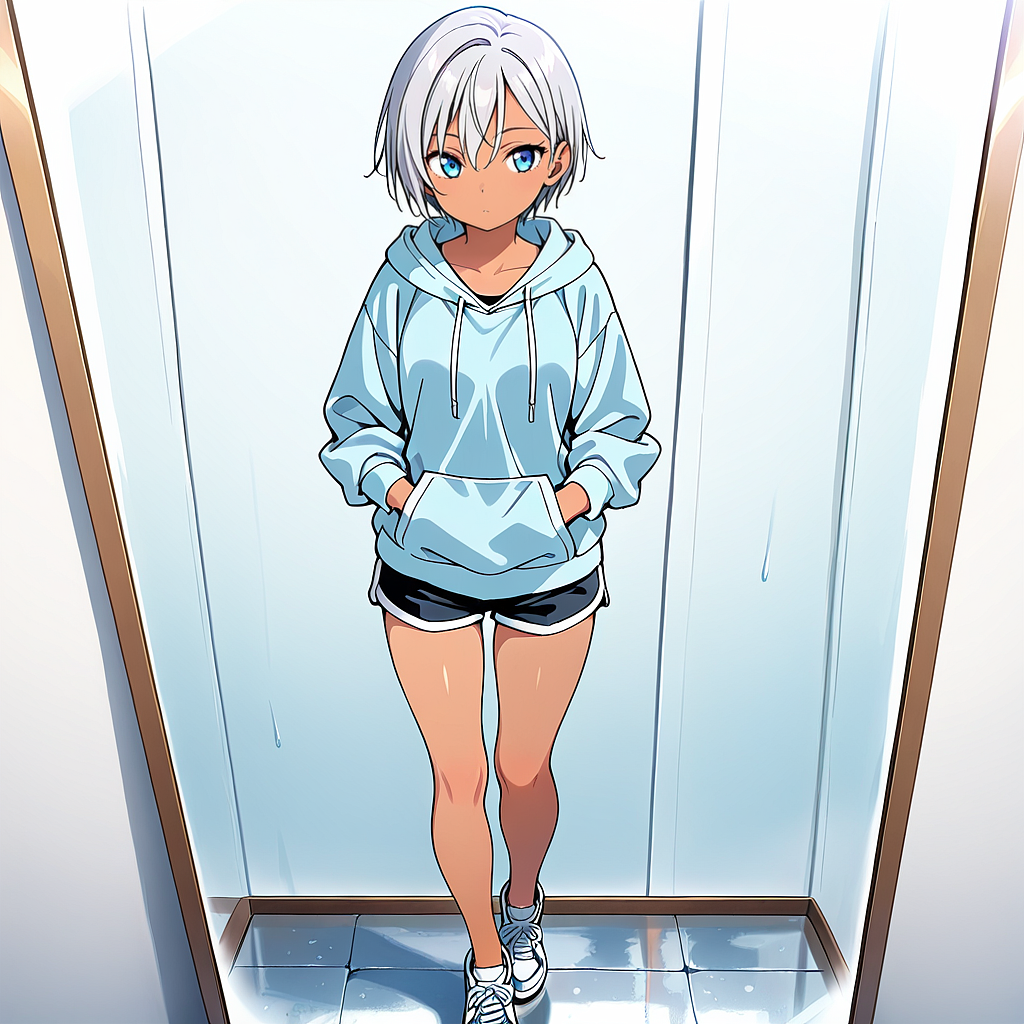 through a mirrorで生成した例