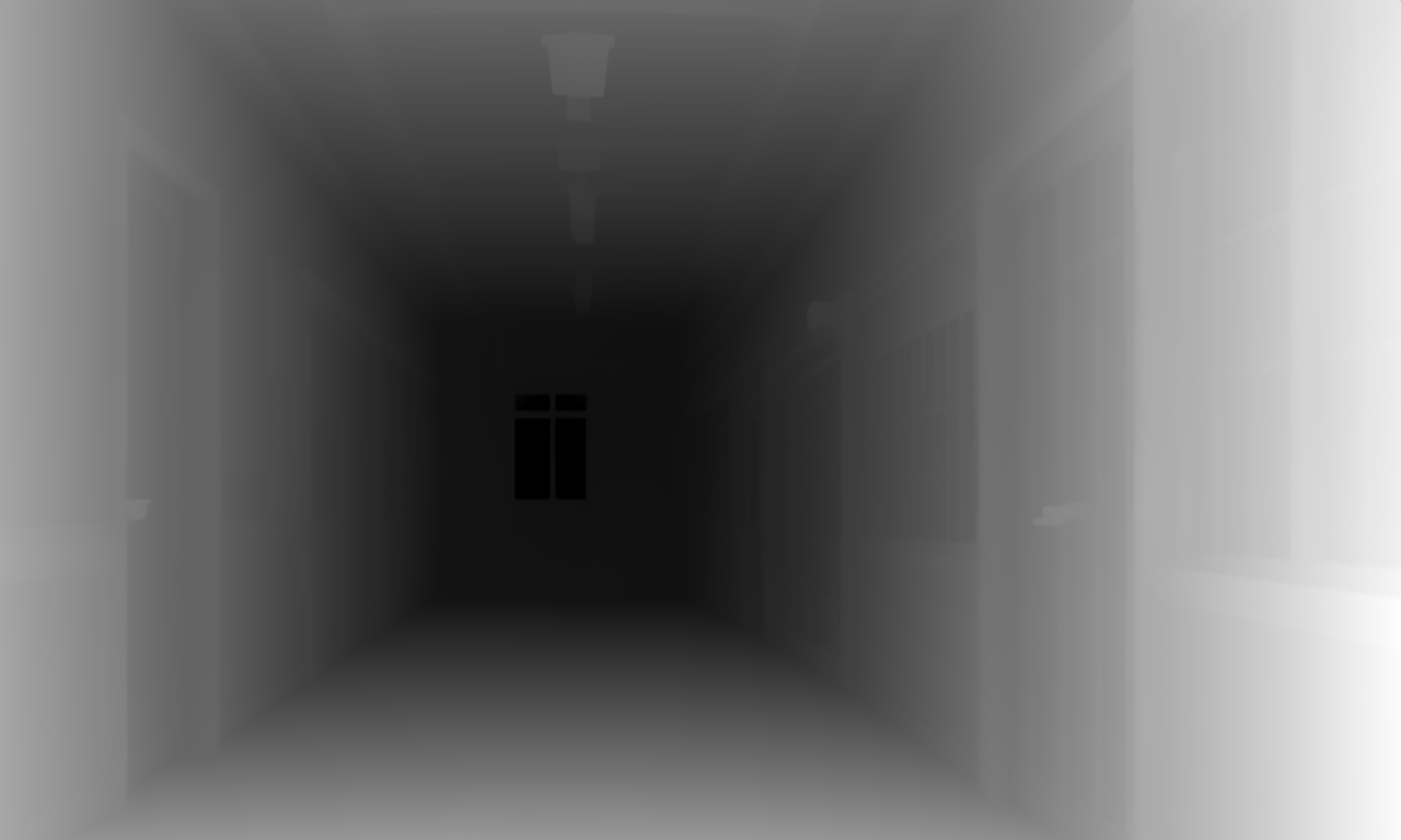 Depth Anything V2 による深度マップ