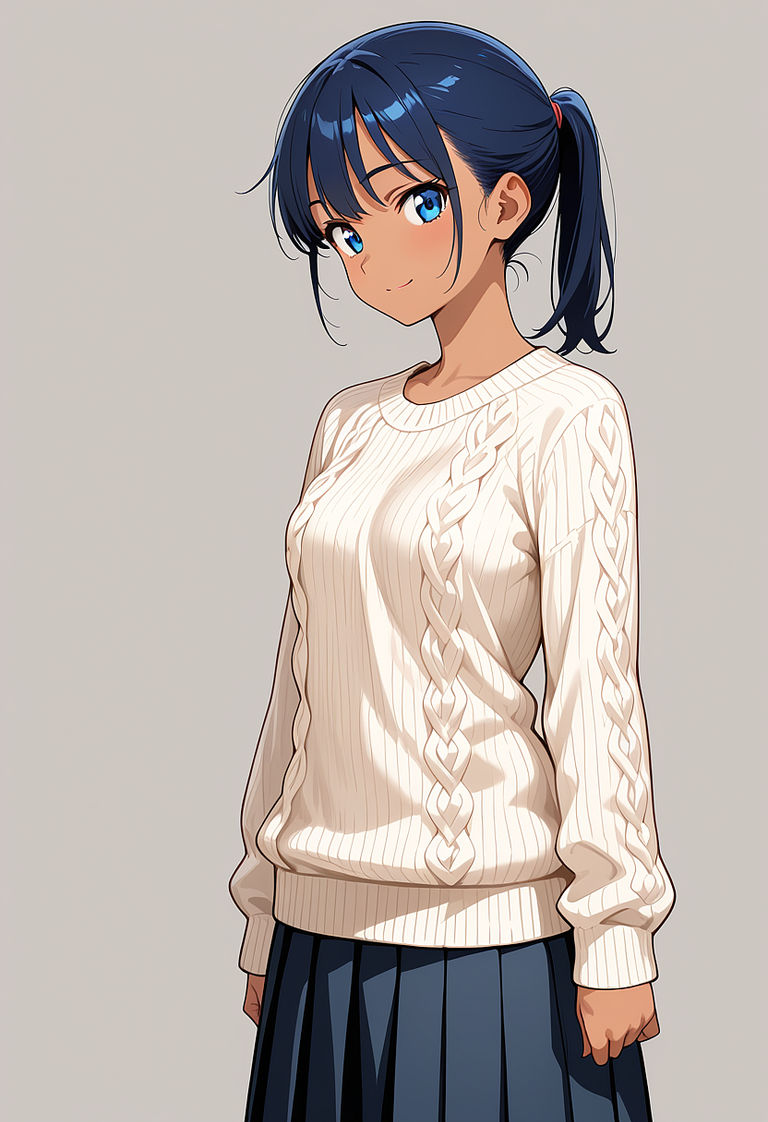 瑠水奈の髪型（ポニーテール／ponytail）