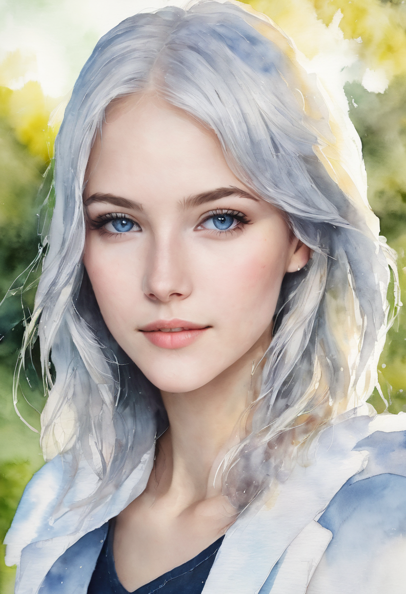 Watercolor Style SDXL LoRAとDetail Tweaker XLを組み合わせた画像