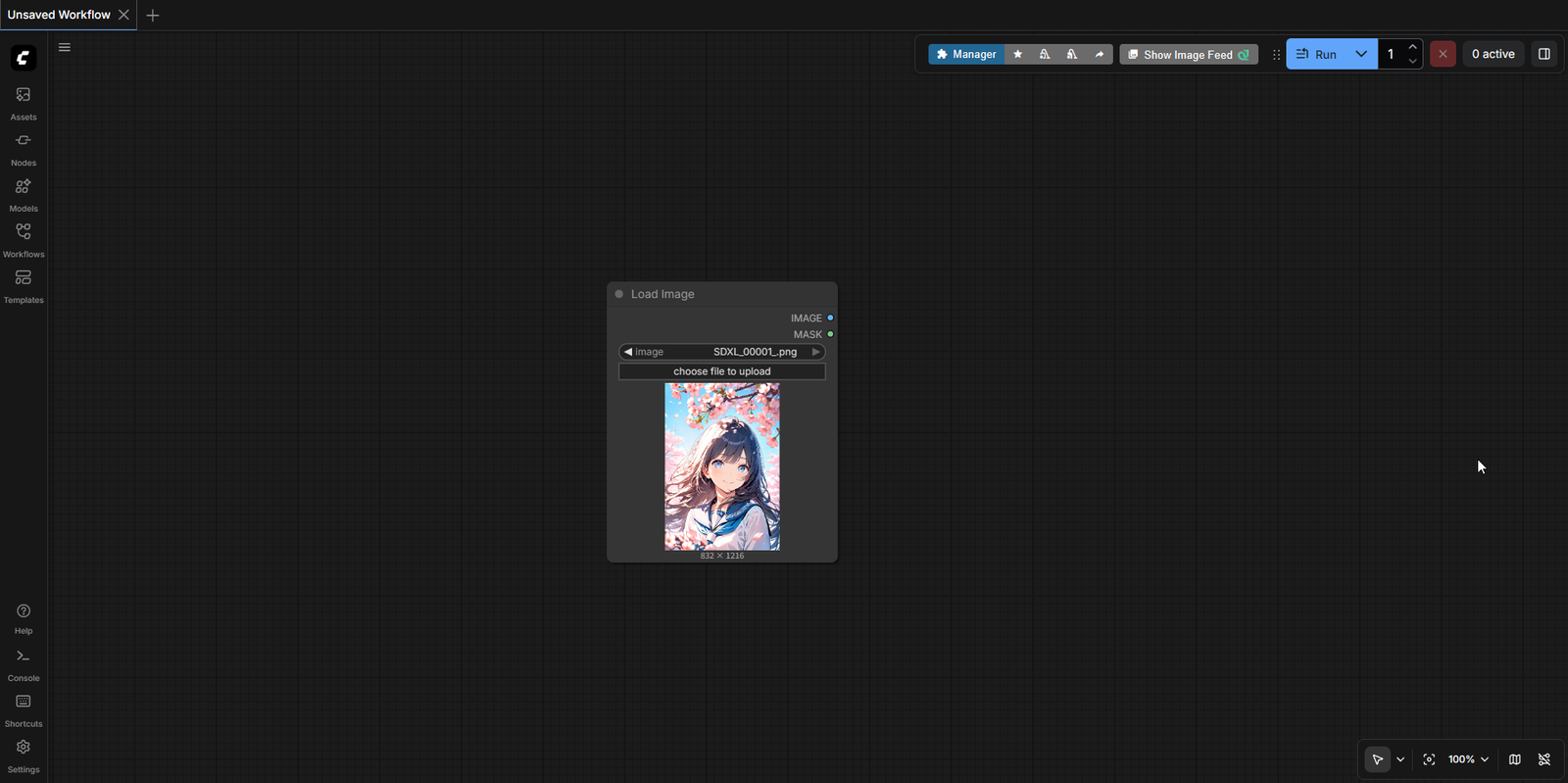 ComfyUI Load Imageノード